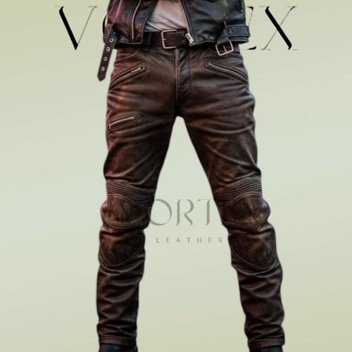 Men brown genuine - brown,