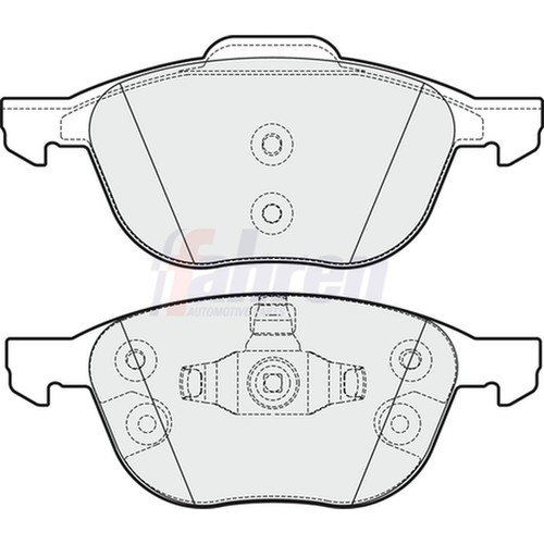 Brake pads set for ford - set,