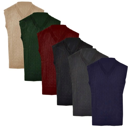 Mens cable knit neck - mens,