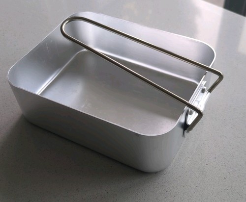 Aluminium mess tin folding - tin,