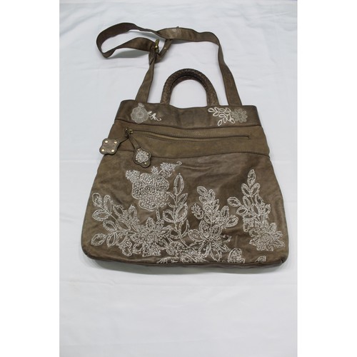 Isabella fiore brown - brown, leather