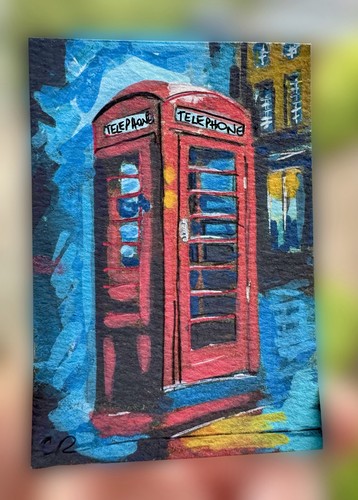 Aceo original painting - original,