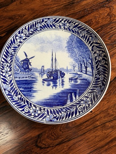 Vintage boch delft - vintage, blue