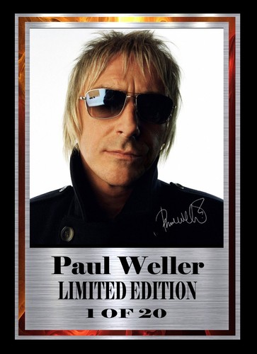 Paul weller signed - paul,