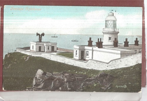 Pendeen cove lighthouse - cove, nr