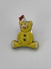 Pudsey bear rubber pin - rubber,