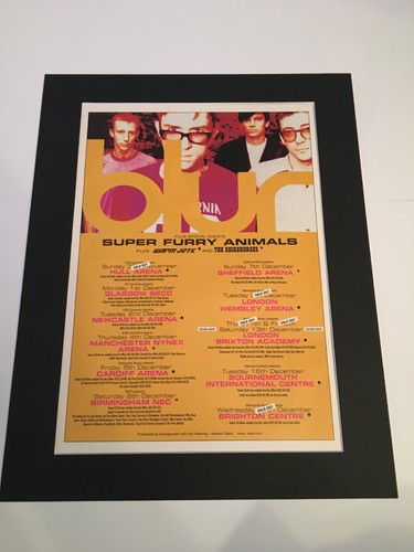 Blur 1997 tour original - uk, tour-original