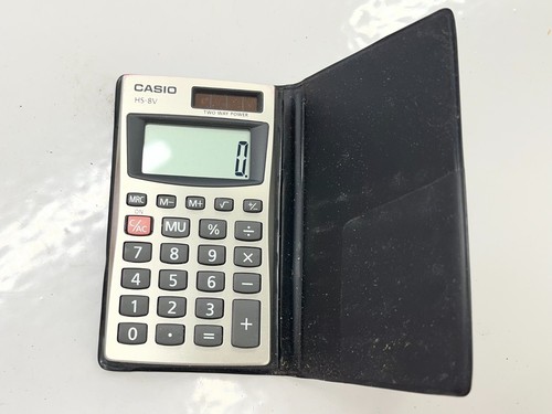 Casio vintage 8 digit - casio,