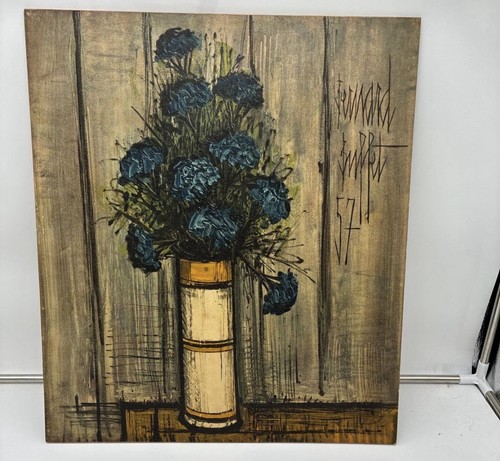 Bernard buffet bouquet blue - buffet,