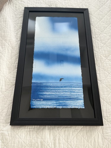 Wyland original watercolor - wyland,