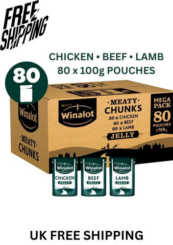Winalot dog food pouches mixed - food,