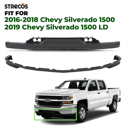Front lower bumper cover - bumper, w/