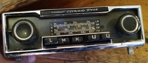 Vintage becker grand prix car - vintage,