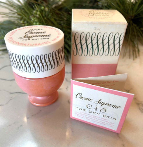 Vintage avon creme supreme - avon,