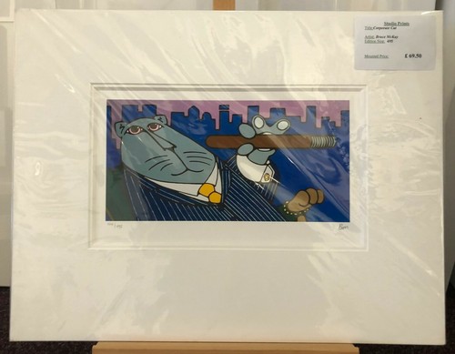 Corporate cat mounted - corporate, *mounted*