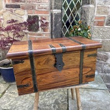 Large woodstorage box vintage - large,