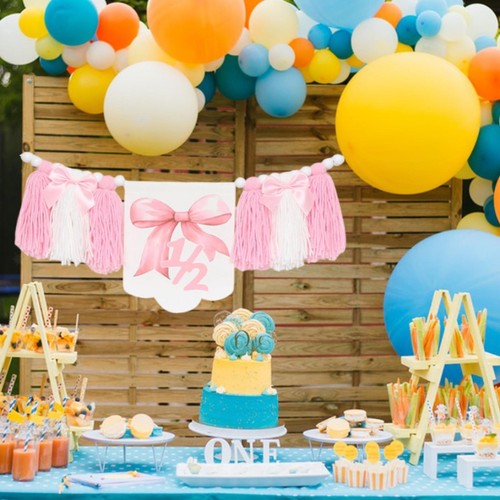 Birthday highchair banner - birthday,
