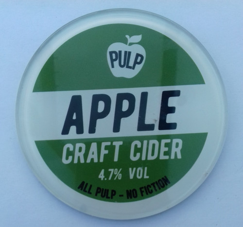 Pulp acrylic keg - acrylic, badge