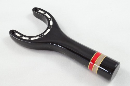 New hand carved horseshoe - hand,