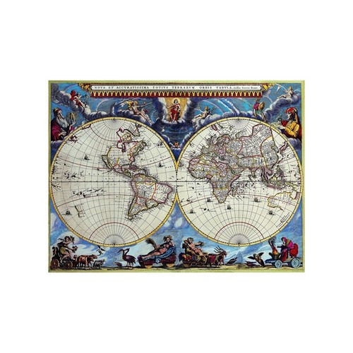 Antique double hemisphere - double,