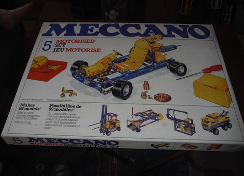 Vintage meccano motorised - meccano,