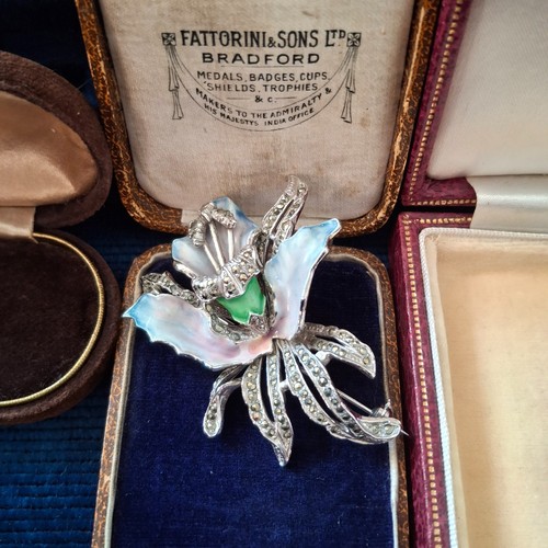 Vintage brooch 1950s 60s - brooch,
