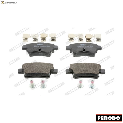 Brake pad set - set,