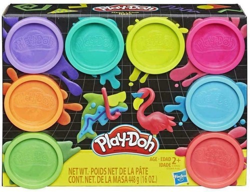 Play doh neon colours - play, 2oz