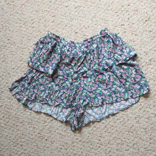 New zara shorts skort skirt - shorts, m