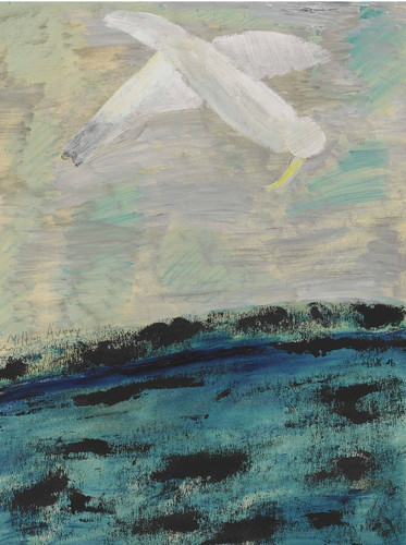 Milton avery plunging bird - milton,