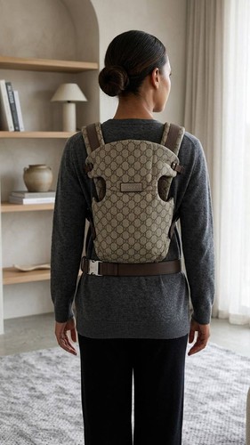 Gucci baby carrier canvas - gucci,