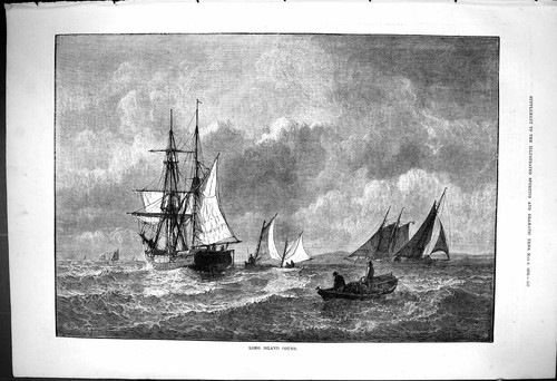 Original old antique print - original,