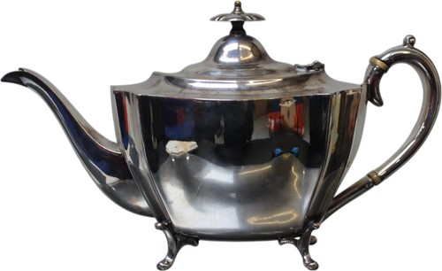 Silver plated teapot - sg,