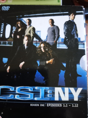 Csi dvd box set - box, 1