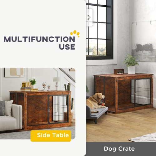 Dog crate furniture - dog,