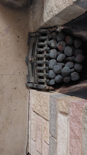 Gas fire - gas,