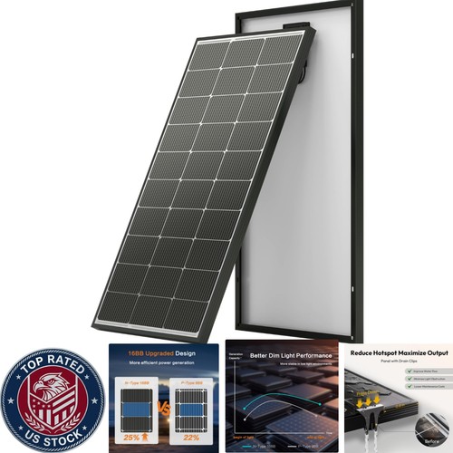 Versatile 100w solar panel - 100w,