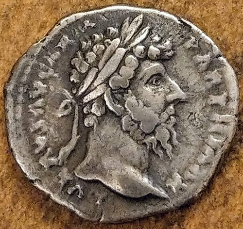 Roman coin silver denarius - roman,