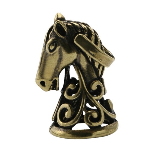 Miniature horse figurine brass - horse,