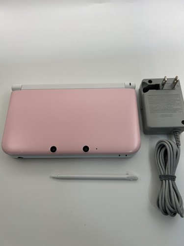 Nintendo 3ds pink white - nintendo, xl