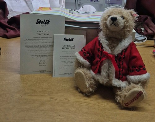 Steiff teddy bear christmas - bear, "christmas