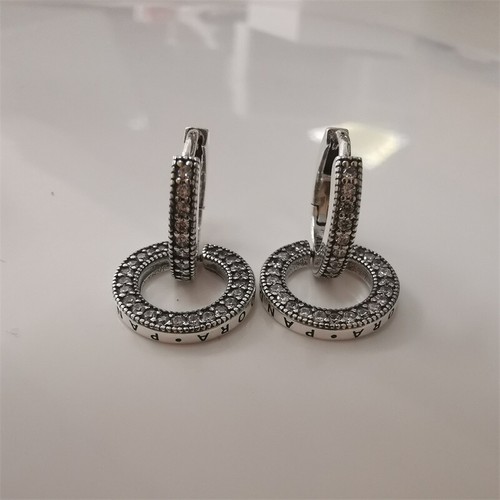 Double hoop earrings - hoop,