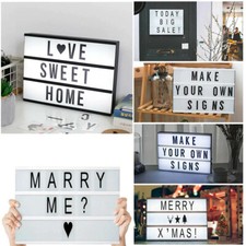 Light letter box - a4,