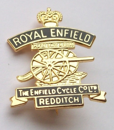 Royal enfield enamel - royal, pin