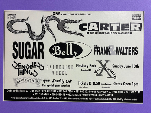 Cure carter usm finsbury - cure,