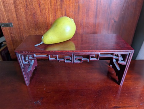 Chinese vintage hardwood table - hardwood,