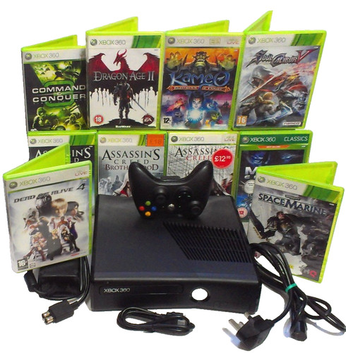 Xbox 360 250gb console - xbox,