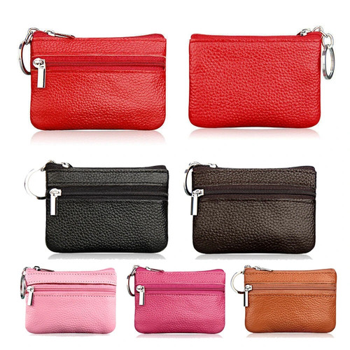 Women key ring leather mini - leather,