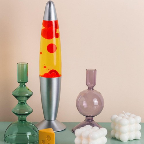 Lava glitter lamp - lamp, motion