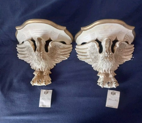 Pair plastic eagle wall - eagle,